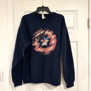 Marvel Captain America Graphic Sweatshirt